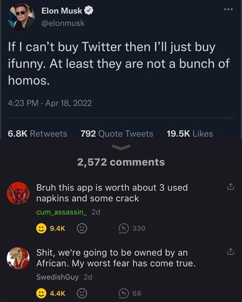 elon musk  atelonmusk    buy twitter  ill  buy ifunny