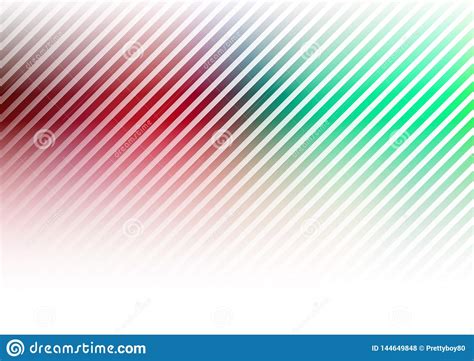 diagonal lines  red green background stock vector illustration