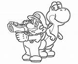 Mario Super Coloring Description Smash Random sketch template