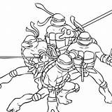 Turtles Mutant Tmnt Turtle Getdrawings sketch template