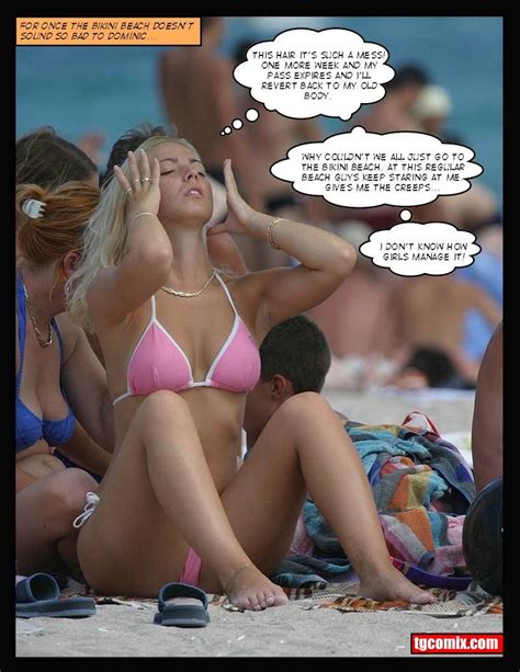 bikini porn captions