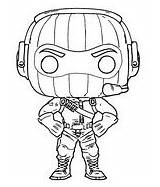 Pop Funko Coloring Pages Fortnite Marauder Merry Drawing Morning Kids sketch template
