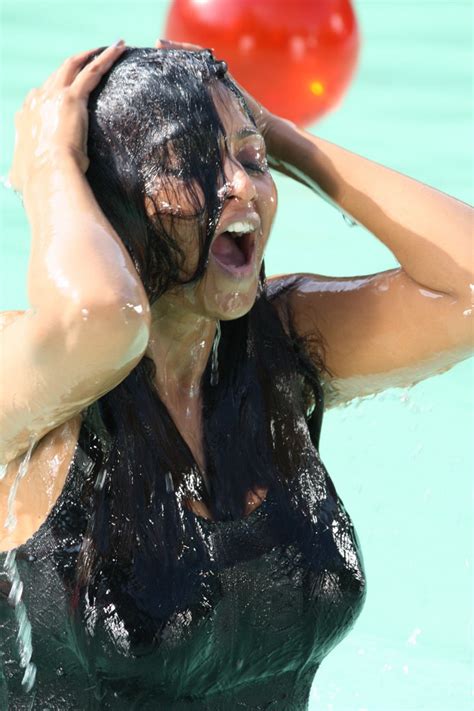 Bhuvaneswari In Swimming Pool Indian Filmy Actress