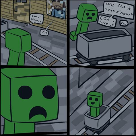 [image 101263] minecraft creeper know your meme