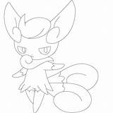 Meowstic Colorare Femmina Pages Disegno Linearts Sheets Supercoloring sketch template