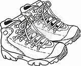 Hiking Clipart Boot Boots Shoes Drawing Clip Getdrawings Clipground Hike Cliparts sketch template