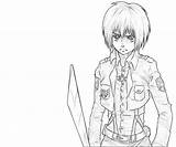 Armin Arlert Coloring Cute Pages Another sketch template
