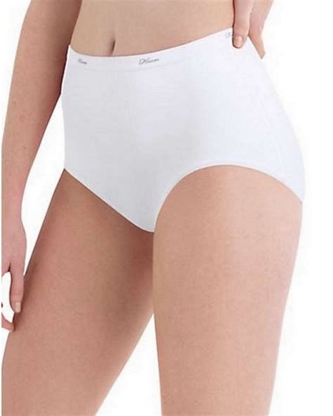 Hanes Pw40ad Womens Cotton Brief 10 Pack Shop At