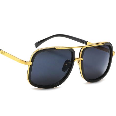Eyerno Retro Aviator Sunglasses For Men Women Vintage