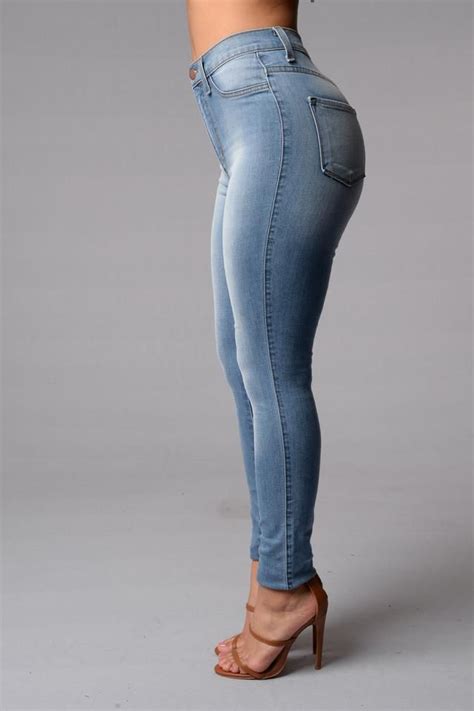 classic high waist skinny jeans light blue wash pantalones jeans de moda jeans y tacones y