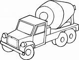 Terrestres Transportes Transporte Camion sketch template
