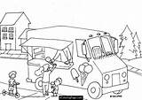 Ice Cream Coloring Truck Pages Printable Shop Trucks Drawing Template Easy Boys Getcolorings Getdrawings Adults Clipart Color Popular Library Kids sketch template