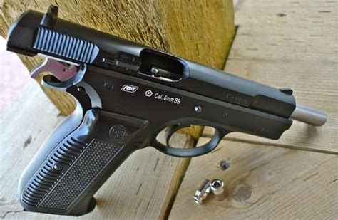 asg marushin cz  blowback shell ejecting airsoft pistol field test shooting review replica