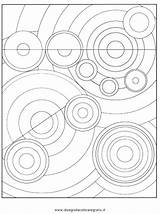 Kandinsky Pages Coloring Arte Circle Wassily Circles Worksheets Delaunay Para Colouring Kids Adult Disegni Su Scuola Sheets Elementary Ecole Club sketch template