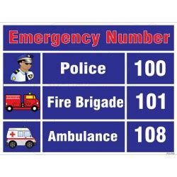emergency phone number protector firesafety