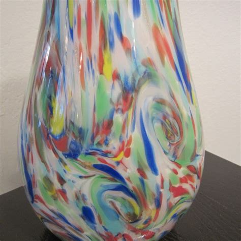 Fratelli Toso Handblown Murano Glass Apparenzia Series Vase At 1stdibs
