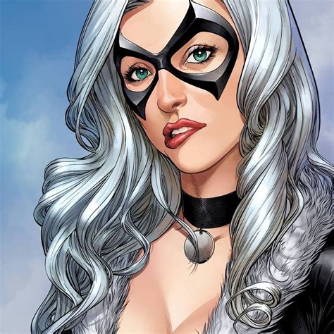 black cat from the spider man comics she teamed up with arcade in the 1999 comics black