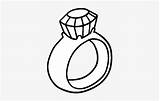 Anillo Diamante Compromiso Ring Seekpng sketch template