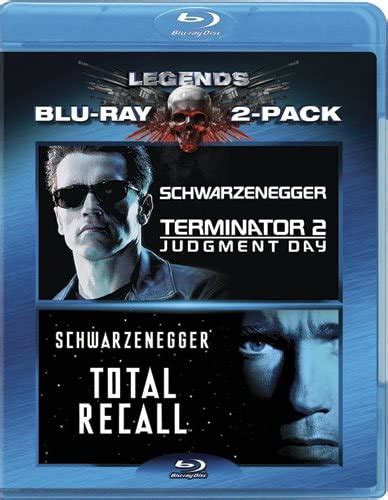 Terminator 2 Judgment Day Total Recall Two Pack [blu