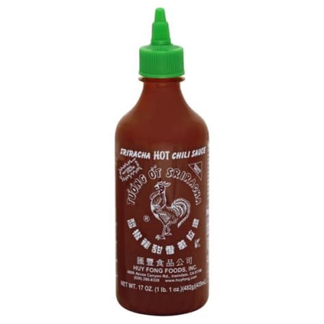 Huy Fong Sriracha Hot Chili Sauce 17 Oz And 28 Oz Wegmans