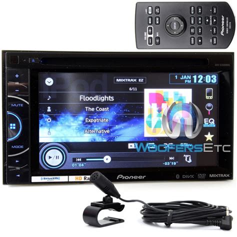 avh xbhs pioneer  dash  lcd touchscreen dvdusbmp car stereo receiver