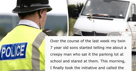 This Dad Told Police A Pervert Was Watching His 2 Sons And The