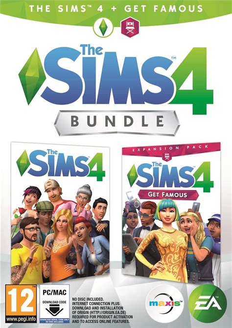 The Sims 4 Bundle Get Famous Addon Code In A Box Cede Ch