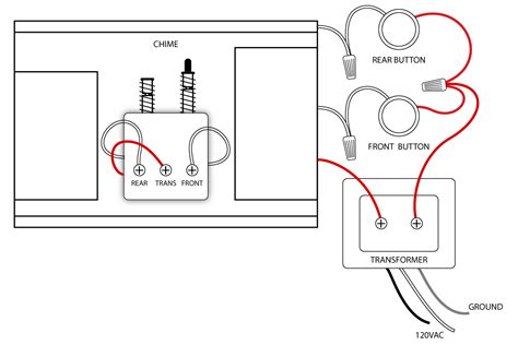 doorbell wiring diagrams diagram doors  house