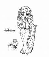 Sarahcreations Coloriages Dragonne Jade Lineart sketch template