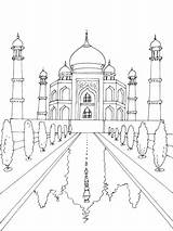 Palais sketch template