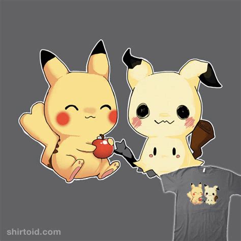 Mimikyu And Pikachu Shirtoid