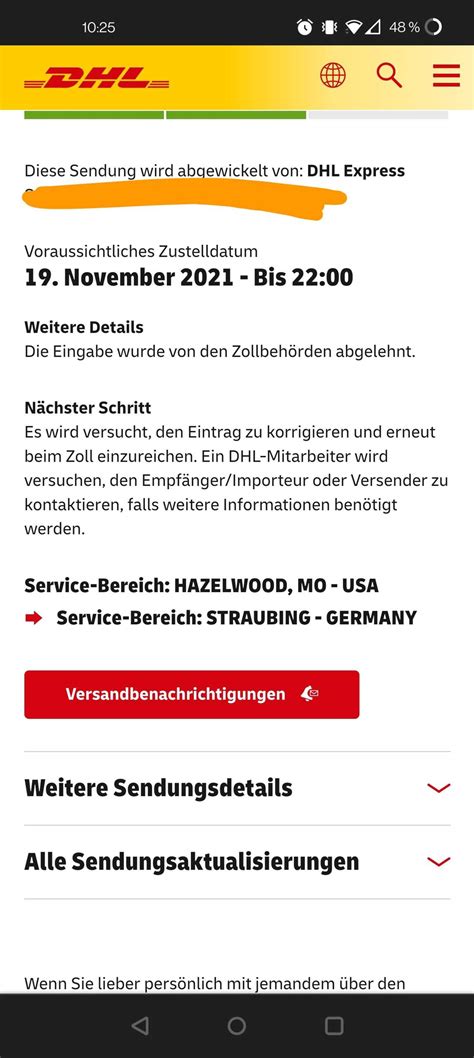 dhl paket zoll