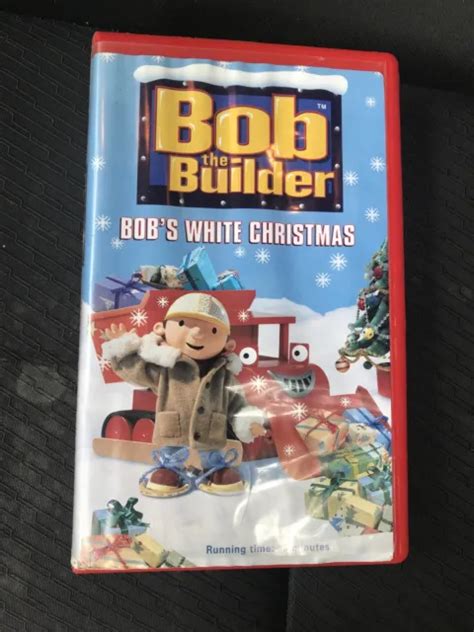 Bob The Builder Bobs White Christmas Vhs 2002 2 00 Picclick