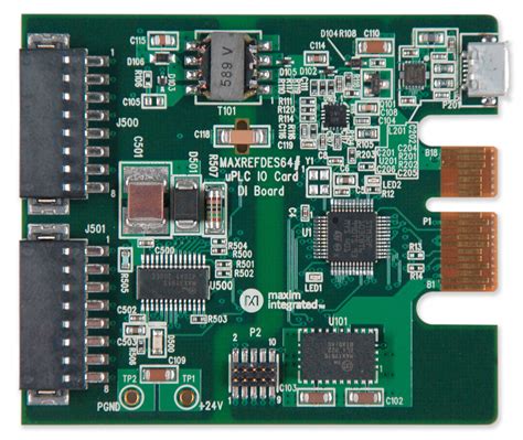 maxrefdes  channel digital input micro plc card