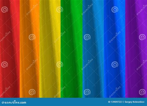 alle kleuren van de regenboog stock fotografie afbeelding