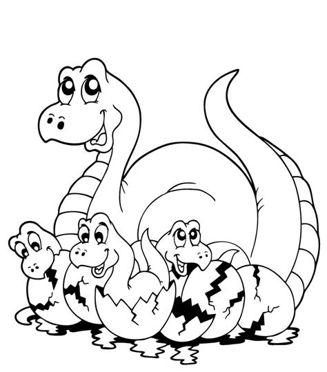 coloring book  young dinosaurs  coloring page hicoloringcom