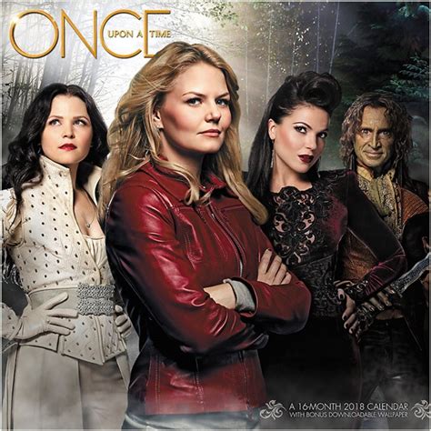 Once Upon A Time Tv Series 16 Month 2018 Wall Calendar
