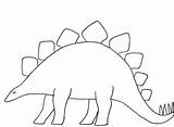 Dinosaur Template Coloring Neck Long Outline Drawing Kids Printable Pages Dinosaurs Paper Dino Shape Crafts Templates Blank Children Cut Shapes sketch template