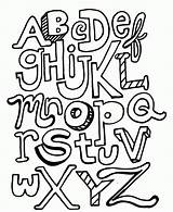 Coloring Pages Alphabet Funny Popular sketch template