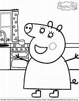 Peppa Pig Coloring Pages Colorir Para Popular Na Library sketch template