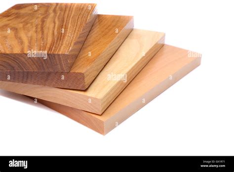 boards acacia oak elm lime stock photo alamy