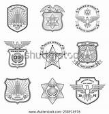 Police Nypd Badge Template Vector sketch template