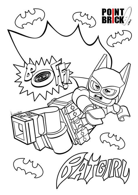 batgirl coloring pages  coloringfoldercom lego batman disegni