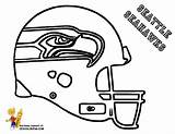 Helmet Coloring Football Seahawks Pages Seattle Nfl Kids Drawing Cool Logos Logo Helmets Clipart Draw Lions Stencil Player Printable Detroit sketch template