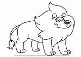 Steven Universe Lion Draw Step Drawing Cartoon Easy Getdrawings Su Learn Steps sketch template