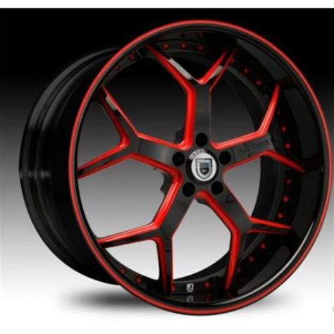 rims red  black product code asanti  blackred wheels  llantas  autos
