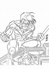 Nightwing Superhero Superheld Scribblefun Ausmalbilder Letzte sketch template