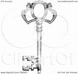 Vector Skeleton Sketched Key Illustration Clipart Royalty Tradition Sm 2021 sketch template