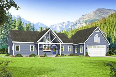 plan vr  bed country ranch home  bonus  garage house plans ranch house