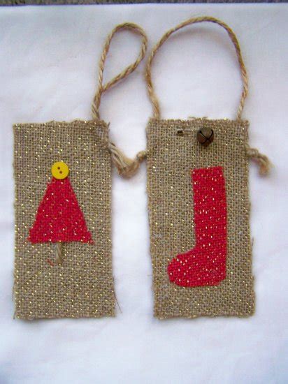 primitive christmas tree ornaments country stocking rustic